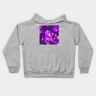 Deep Purple Galaxy Kids Hoodie